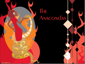 the anacondas