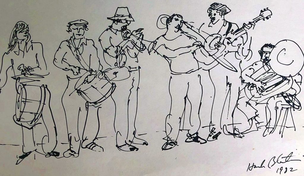 street band sketch